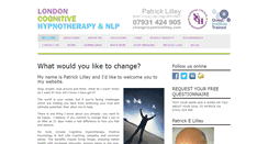 Desktop Screenshot of londoncognitivehypnotherapy.co.uk